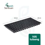 Tray Semai Pot Tray Tebal 1 MM Lubang 105 Media Tanam Semai Benih