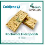 Rockwool Hidroponik Siap Pakai 18 Plug CULTILENE
