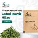 Benih Cabe Rawit Hijau Tanaman Unggul