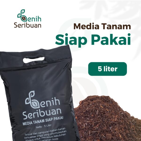 Media Tanam Siap Pakai Metan Kaya Nutrisi Bebas Hama 5 Liter
