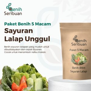 Paket 5 Macam Benih Sayur Lalap