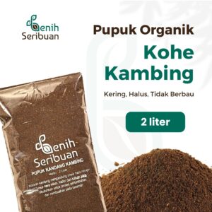 Pupuk Kandang Media Tanam Organik Kohe Kambing 2 Liter Murni 