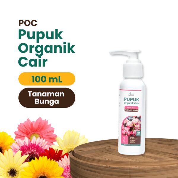 Pupuk Organik Cair POC Tanaman Bunga 100mL Nutrisi Pembungaan Subur & Indah 1 Pupuk Organik Cair POC Tanaman Bunga 100mL Nutrisi Pembungaan Subur & Indah