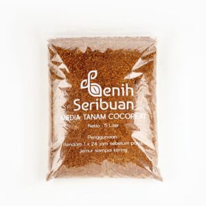 Cocopeat Media Tanam Organik 5 Liter Serbuk Halus Kelapa Grade Super