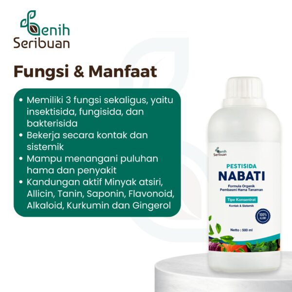 Pestisida Nabati Organik 500mL Pekatan untuk Pengendali Hama Tanaman