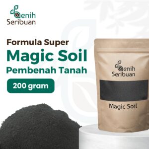 Magic Soil Pupuk Organik Pembenah Tanah 200gr Serbuk Ajaib Premium