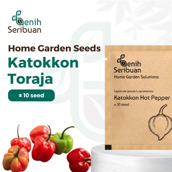 Benih Cabe Katokkon Toraja Pepper Heirloom Premium