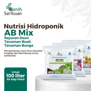 AB Mix Nutrisi Hidroponik untuk 100 Liter Air
