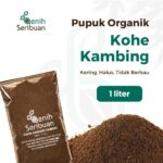 Pupuk Kandang Media Tanam Organik Kohe Kambing 1 Liter Murni