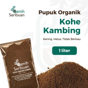 Pupuk Kandang Media Tanam Organik Kohe Kambing 1 Liter Murni