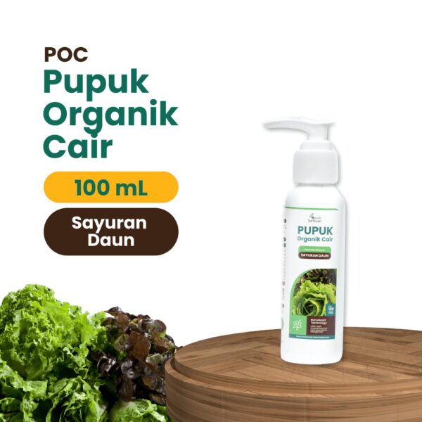 Pupuk Organik Cair POC Sayuran Daun 100mL Fase Vegetatif