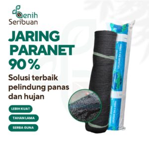 Paranet Peneduh Sinar UV Matahari dan Hujan - Perlindungan Maksimal Greenhouse Kebun Arena Bermain Kolam Kandang dari Matahari & Hujan