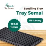 Tray Semai Pot Tray Tebal 1 MM Lubang 128 Media Tanam Semai Benih