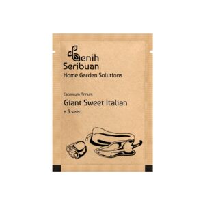 Benih Cabe Raksasa Sweet Italian Red Heirloom Premium