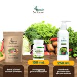 Paket Benih Sayuran Bernutrisi : Paket 25 Sayuran Pemula + Pupuk Organik Cair Sayuran + Seed Booster