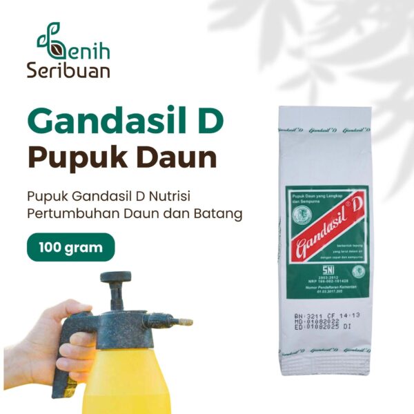 Pupuk Gandasil D 100 Gram Nutrisi Pertumbuhan Fase Vegetatif 1 Pupuk Gandasil D 100 Gram Nutrisi Pertumbuhan Fase Vegetatif