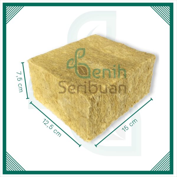 Rockwool Hidroponik 90 Kotak Plug Media Semaian Merk Cultilene 2 Rockwool Hidroponik 90 Kotak Plug Media Semaian Merk Cultilene