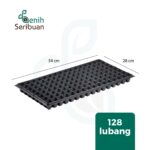 Tray Semai Pot Tray Tebal 1 MM Lubang 128 Media Tanam Semai Benih