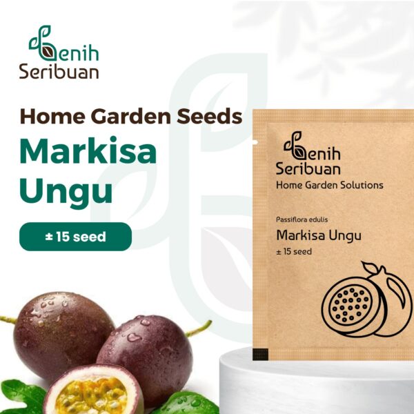 Benih Buah Markisa Ungu Kulit Halus