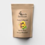 Benih Bunga Matahari 5 Macam Benih Tanaman Sunflower Paket Seribuan