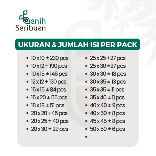 Polybag Tanaman Isi Ratusan Lembar Plastik Polibag Tebal Tahan Lama 3 Polybag Tanaman Isi Ratusan Lembar Plastik Polibag Tebal Tahan Lama