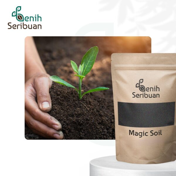 Magic Soil Pupuk Organik Pembenah Tanah 200gr Serbuk Ajaib Premium