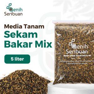 Sekam Bakar Mix Media Tanam Organik 5 Liter Murni Grade Super