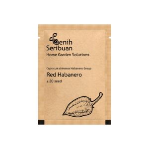 Benih Cabe Red Habanero Cabai Terpedas Heirloom Premium