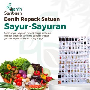 Benih Sayur Sayuran Varian Lengkap