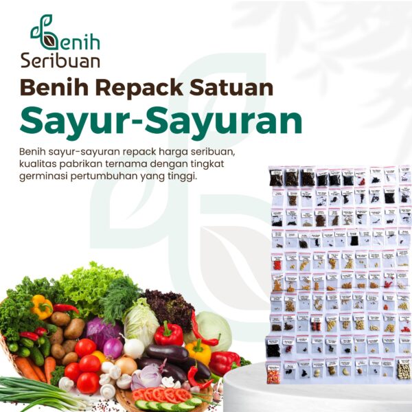 Benih Sayur Sayuran Varian Lengkap