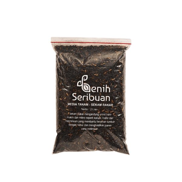 Sekam Bakar Media Tanam Organik 2 Liter Murni Grade Super