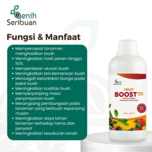 Pupuk Pelebat Buah Fruit Boost Pro 500mL Nutrisi Percepatan Pembuahan Organik Cair