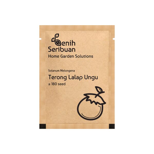 Benih Terong Lalap Ungu Bulat