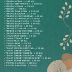 Benih Sayur Sayuran Varian Lengkap