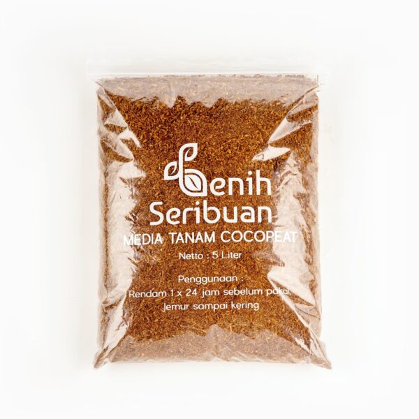 Media Tanam Cocopeat Organik 1 Liter Serbuk Halus Kelapa Grade Super