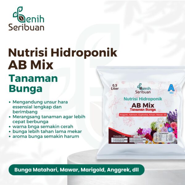 AB Mix Nutrisi Hidroponik untuk 100 Liter Air