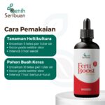 Ferti Boost Serum: Pupuk Cair Pelebat Buah Organik 100mL Booster Buah Lebih Cepat Besar Manis