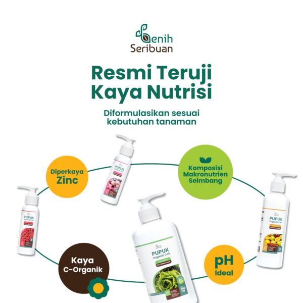 Pupuk Organik Cair POC Tanaman Bunga 500mL Nutrisi Pembungaan Subur & Indah 4 Pupuk Organik Cair POC Tanaman Bunga 500mL Nutrisi Pembungaan Subur & Indah