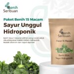 Benih Sayuran Hidroponik 15 Macam Benih Sayur Daun Paket Seribuan