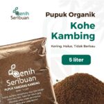 Pupuk Kandang Media Tanam Organik Kohe Kambing 5 Liter Murni