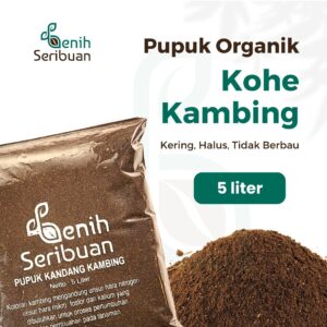 Pupuk Kandang Media Tanam Organik Kohe Kambing 5 Liter Murni