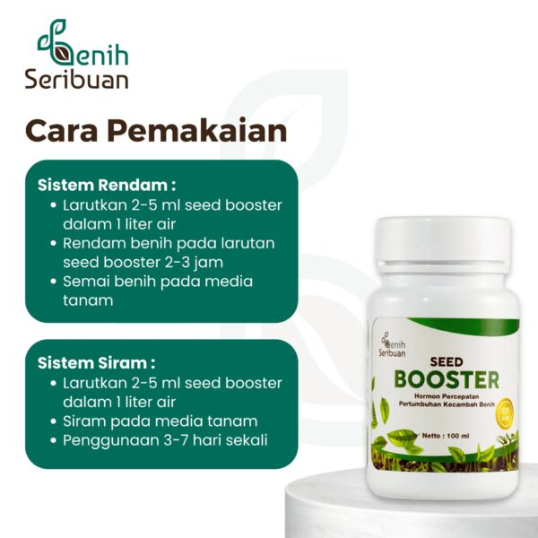 Seed Booster Hormon Pemicu Perkecambahan Benih Germenasi 100 mL