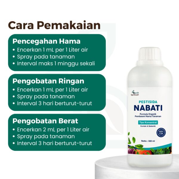 Pestisida Nabati Organik 500mL Pekatan untuk Pengendali Hama Tanaman